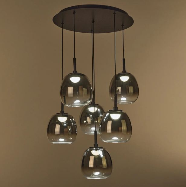 Полилей Erato, черен, led 30w, 4000k, 4243/R6