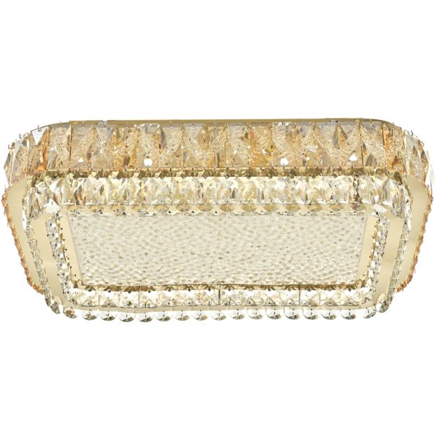 Плафон Oksana, златен, led 200w, 3000-6000k, 4254/l60 gd