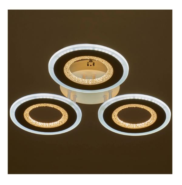 Плафон Pabo, бял, led 57w, 3000k-4000k-6000k, 2415