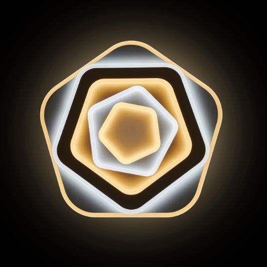 Плафон Orchid, бял, led 98w, 3000k-4000k-6000k, 2299