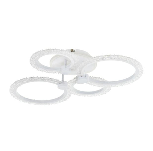 Плафон Globo, бял, led 36w, 3000k-4000k-6000k, 2413/4