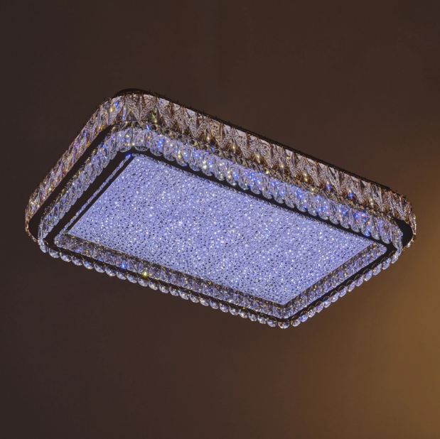 Плафон Oksana, златен, led 288w, 3000-6000k, 4254/l85 gd