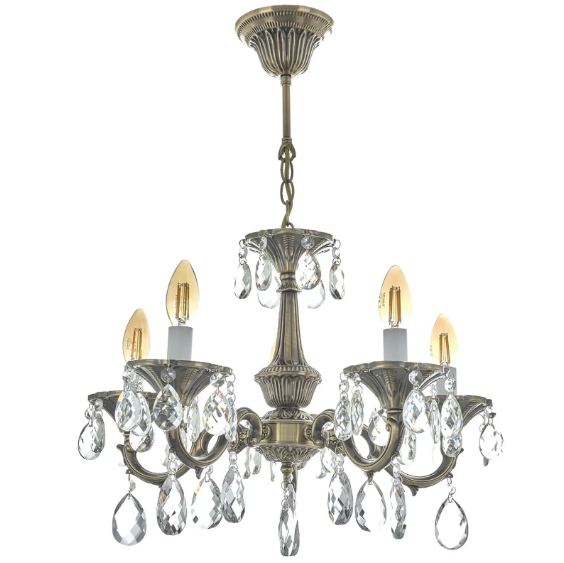 Полилей Chloe, бронз, 5xE14, 4047/5 AB