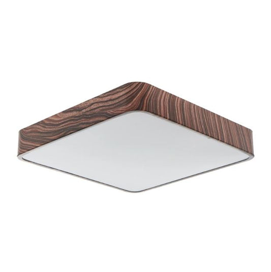 Метален плафон, тъмно кафяв, led 32w, 4000k, 2032a/40