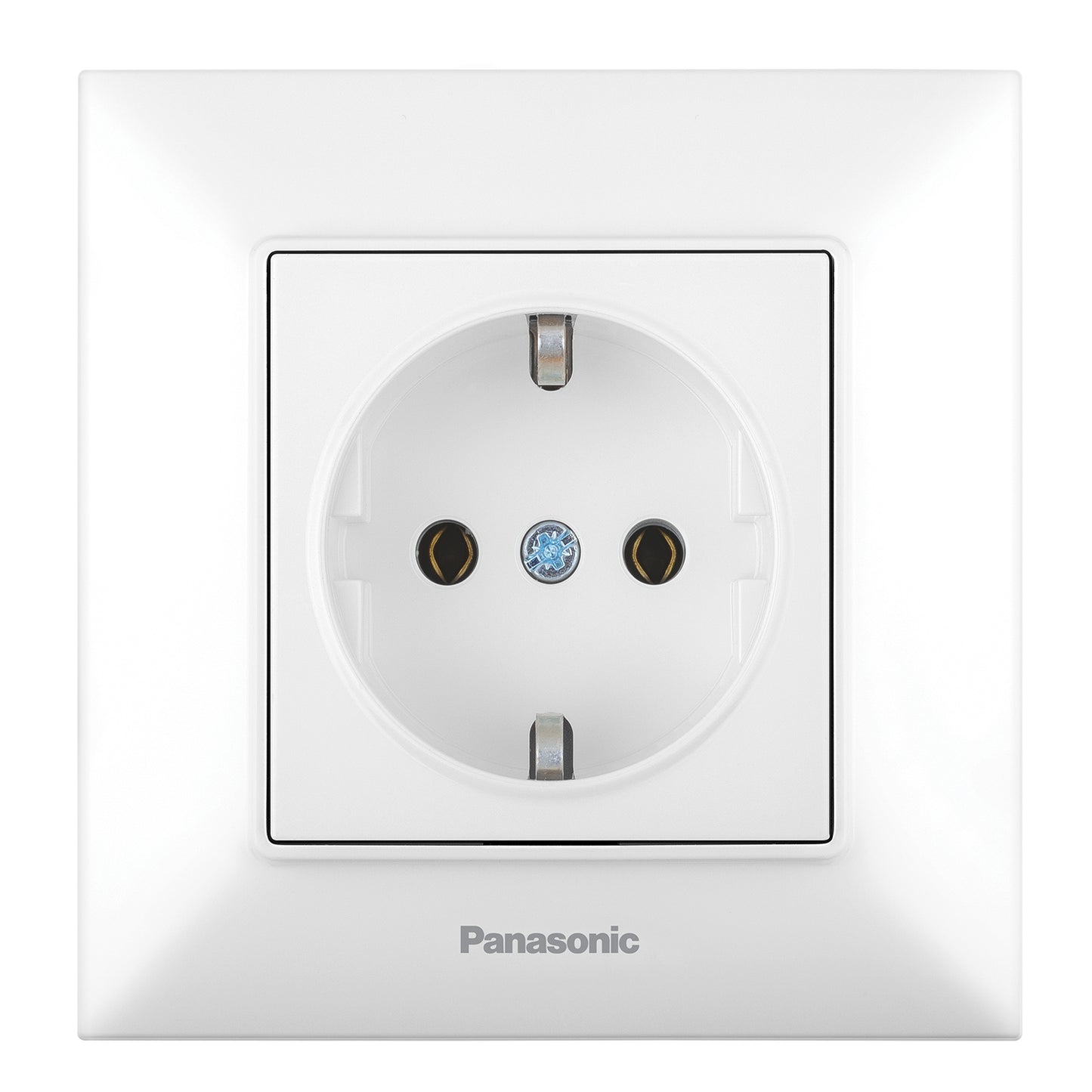 PANASONIC - Контакт шуко Panasonic Arkedia Slim бял WNTC0202-2WH