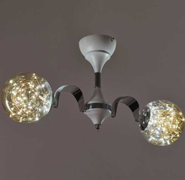 Полилей Immoa, хром, led, 2785/2 CH