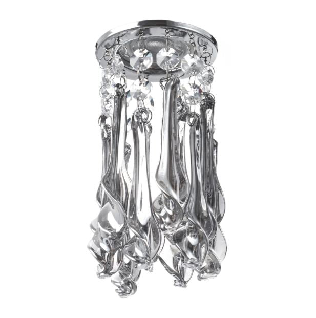 Кристална луна, хром, 1x40w, 1692 ch