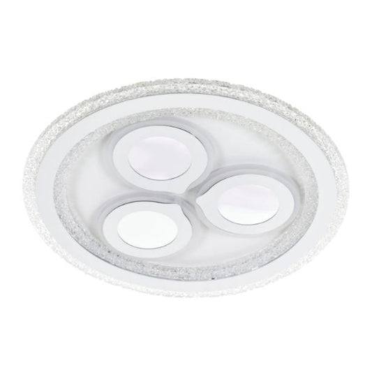 Плафон Globo, бял, led 90w, 3000k-4000k-6000k, 2416