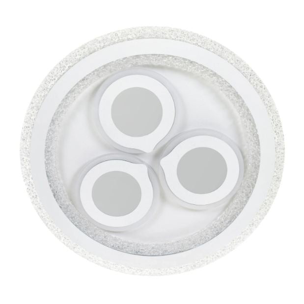 Плафон Globo, бял, led 90w, 3000k-4000k-6000k, 2416