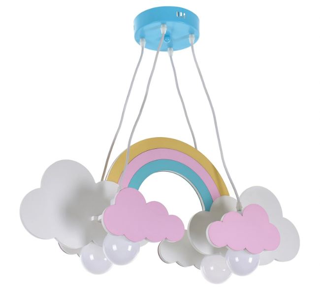 Полилей Dreams, бял, 4xe27, 2451