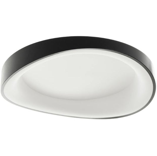 Плафон Arnela със смарт управление, черен, led 72w, 3000-6000k, 3098T/520 BK
