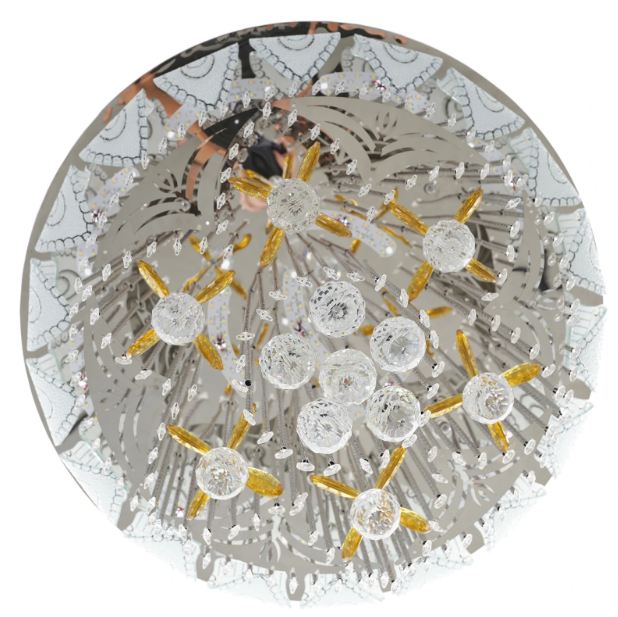 Плафон Rosario, хром, led 70w, RGB, 2700-6000k, 2854/60 ch