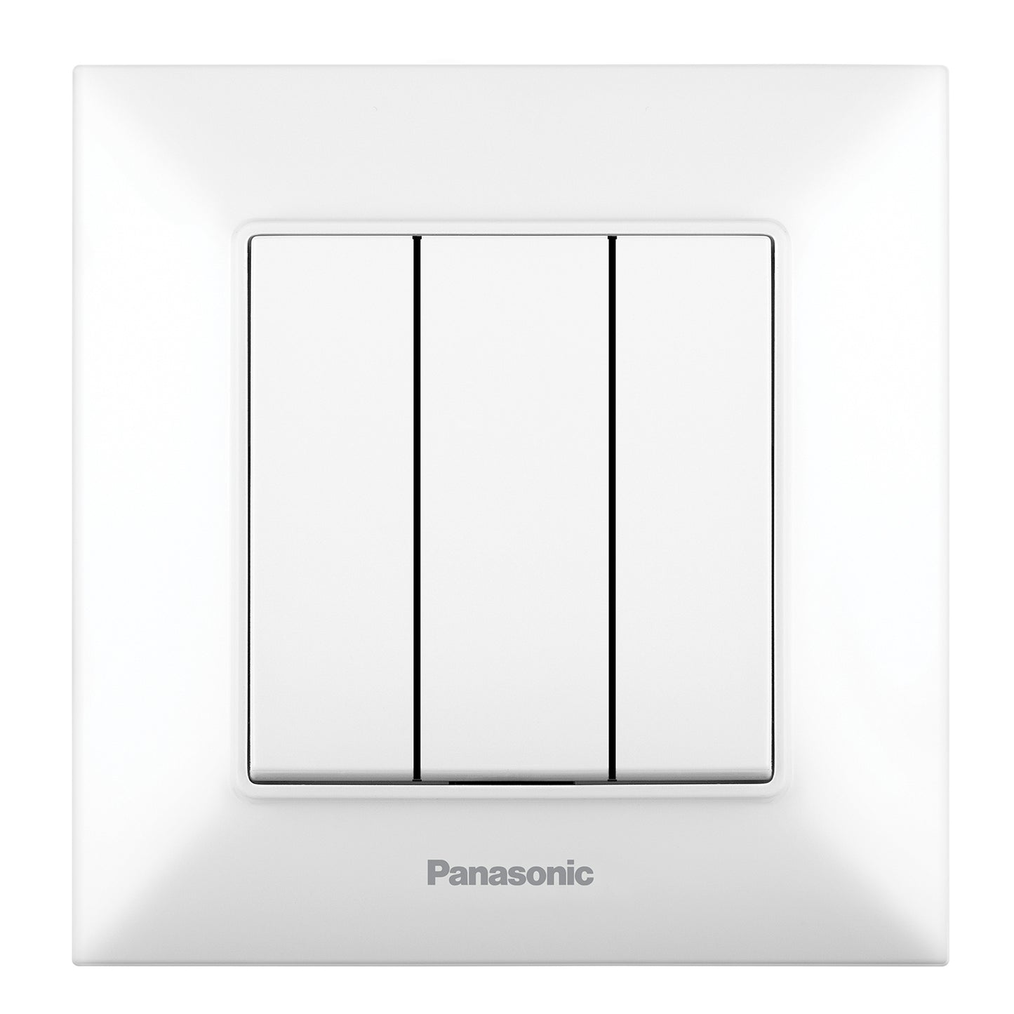 PANASONIC - Троен ключ Panasonic Arkedia Slim бял WNTC0015-2WH