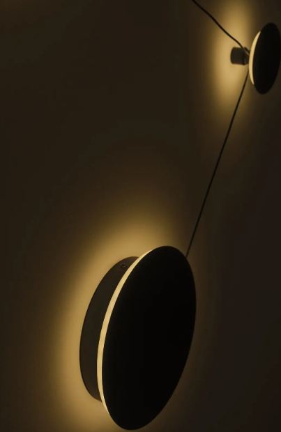 Аплик Atlas, черен, led 30w, 3000k, 4168/3 BK