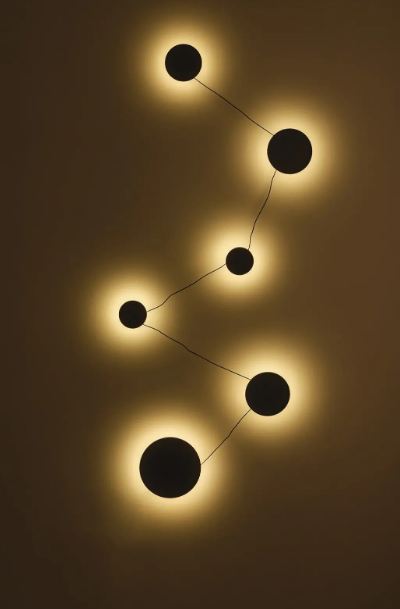 Аплик Atlas, черен, led 51w, 3000k, 4168/5 BK