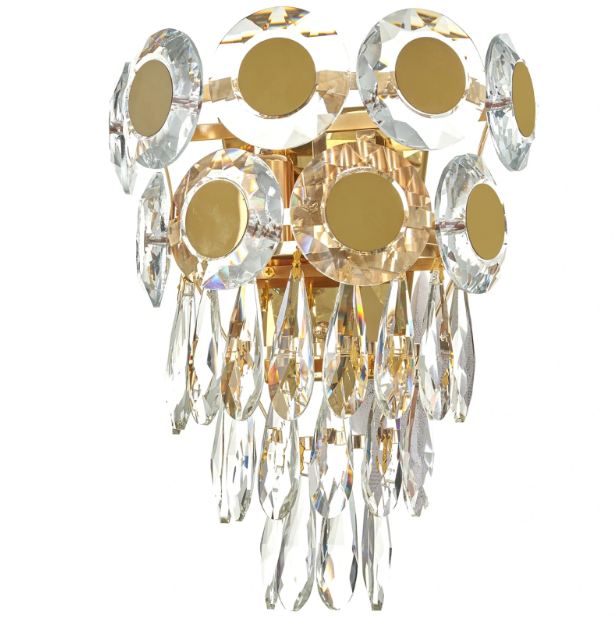 Аплик Carmito, златен, 2xe14, 3061/2W GD