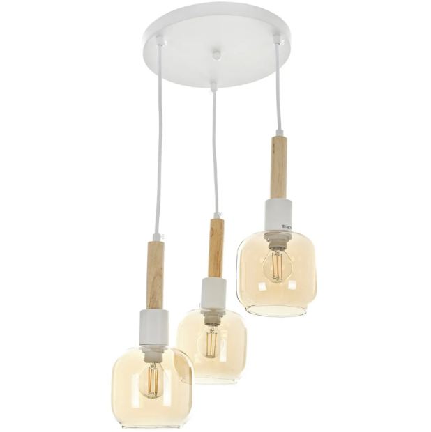 Полилей Daphne, бял, 3xE14, 4052/3R WH