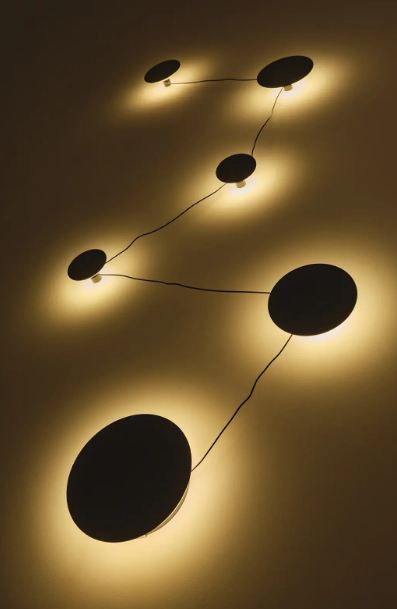 Аплик Atlas, черен, led 51w, 3000k, 4168/5 BK