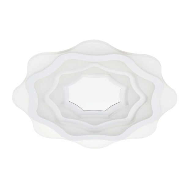 Плафон Anemone, бял, led 80w, 3000k-4000k-6000k, 2417