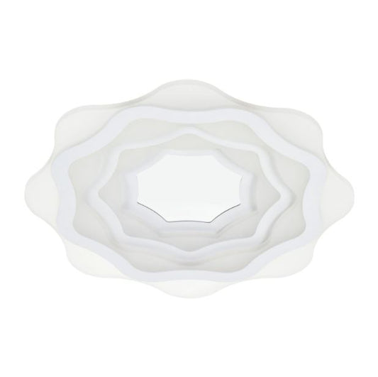 Плафон Anemone, бял, led 80w, 3000k-4000k-6000k, 2417
