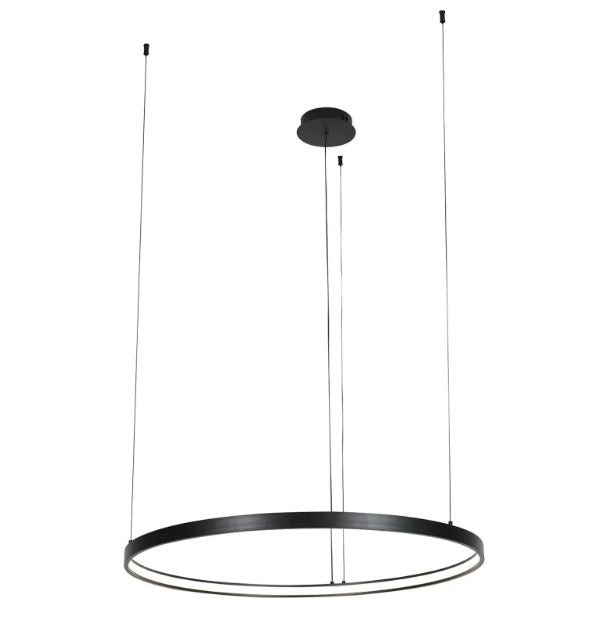 Полилей със смарт управление Adante, черен, led 51W, 2280lm, 3000-6000k, 4037/45w bk