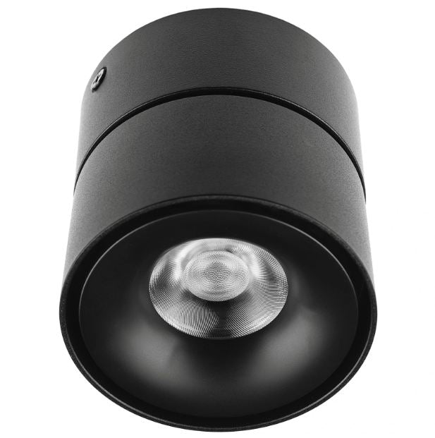 Луна за външен монтаж Speckle, черен, led 10w, 1000lm, 3000-6000k, 3000 bk