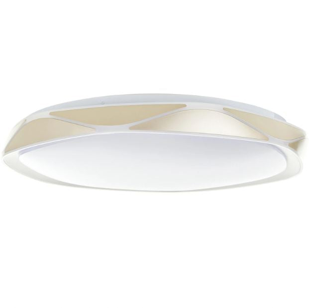 Плафон Diamond със смарт управление, мат злато, led 80w, 3000-6000k, 4000T/500 GD