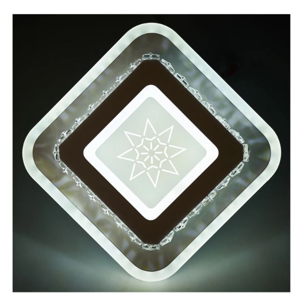 Плафон Sandstone, бял, led 31w, 4000k, 2611/31w