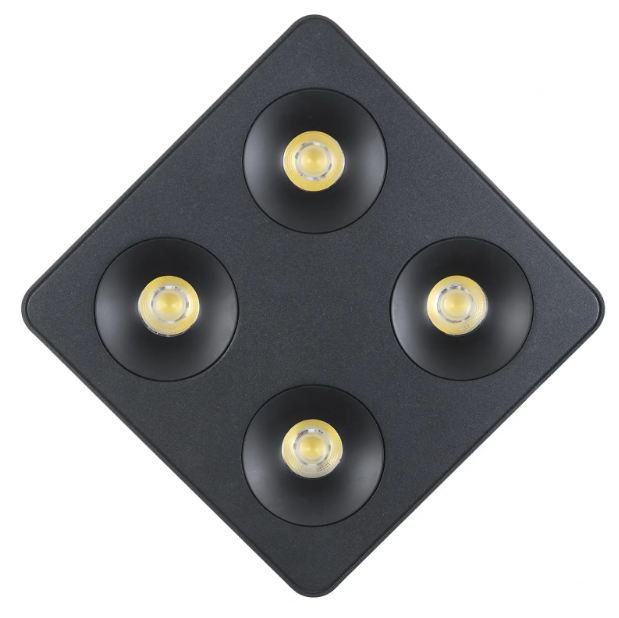 Луна за външен монтаж Sublime, черен, led 45w, 4800lm, 3000-6000k, 3018/48 bk