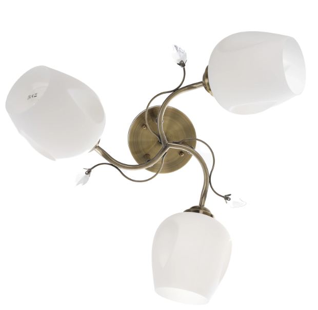 Полилей Nevada, бронз, 3xE27, 2836ab/3