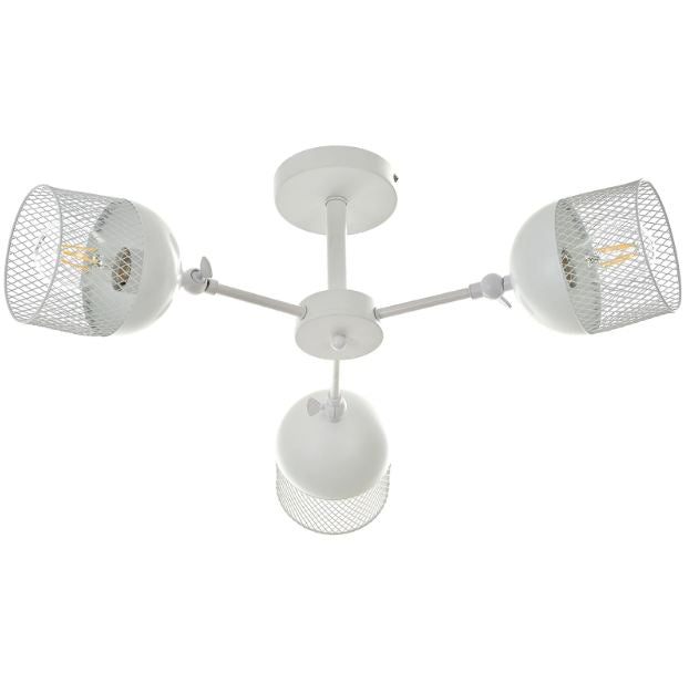 Полилей Ferric, бял, 3xE27 2763/3 WH