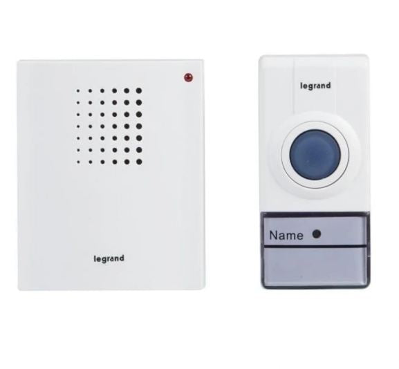 Сигнален звънец, безжичен 32 мелодии, 50m., 100% wireless, legrand, 94250