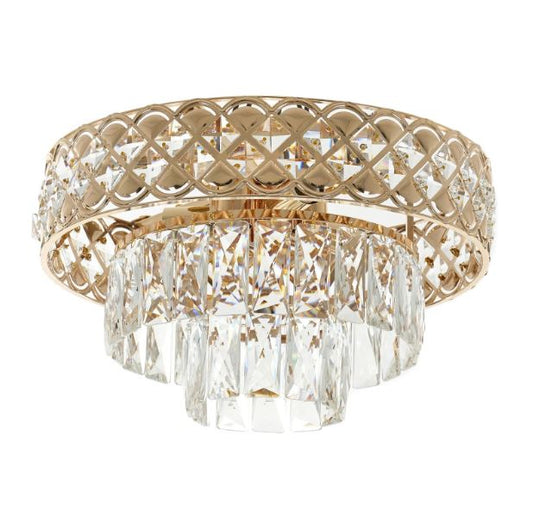 Плафон Imperia, злато, 6xe14, 2467/6 GD