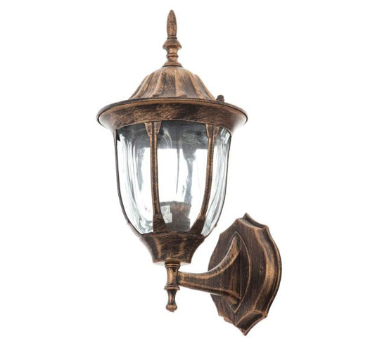 Метално градинско тяло, бронз, 1x40w, 229 sbc