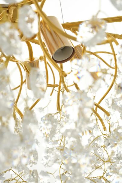 Полилей Autumn, златен, 6xE14, 4275 GD