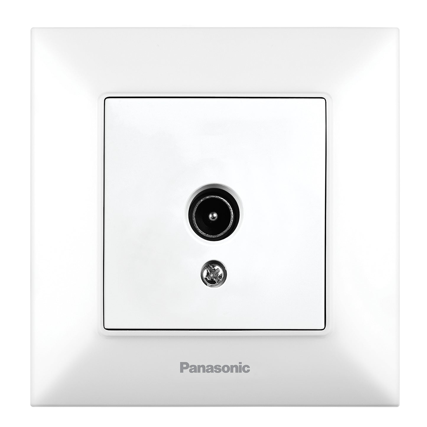 PANASONIC - TV розетка Panasonic Arkedia Slim бял WNTC0452-2WH