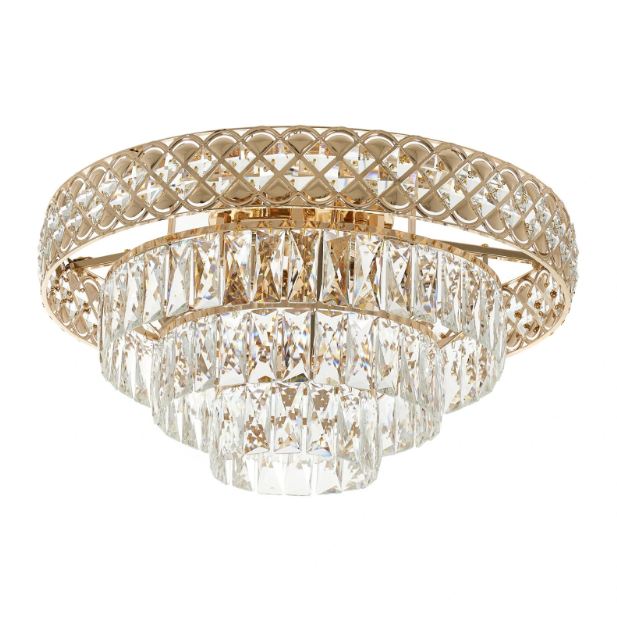 Плафон Imperia, злато, 8xe14, 2467/8 GD