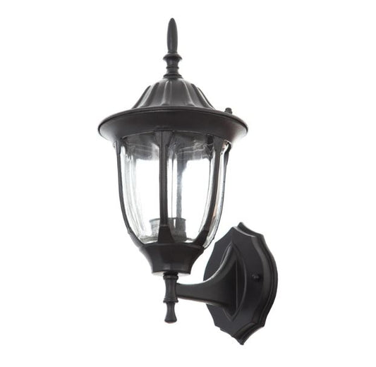 Метално градинско тяло, черен, 1x40w, 229 sbk