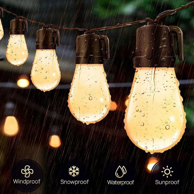 Светещ гирлянд Smarty, черен, 2700k-4000k-6400k, led 5w, 2654