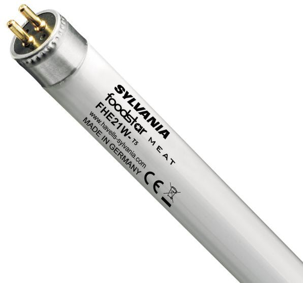 Луминисцентна лампа Т5 21W FOODSTAR FRESH / ЗА ПЛОДОВЕ И ЗЕЛЕНЧУЦИ