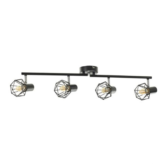 Спот Star, черен, 4xe14, 2180/4 BK