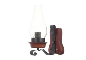 Дървен аплик, кафяв, 1x40w, 665/1w