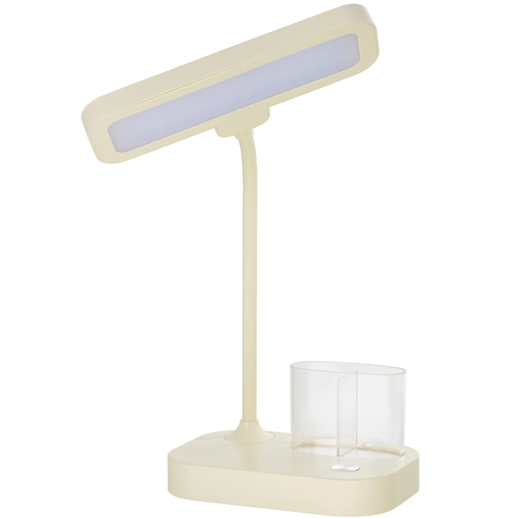 Работна лампа Cotton с вграден димер и батерия, жълт, 3000-4000-6000k, led 6w, 5v, 2938 yl