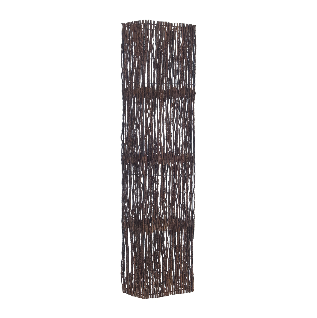 Лампион от дърво, кафяв, 2x40w, eli 42f br
