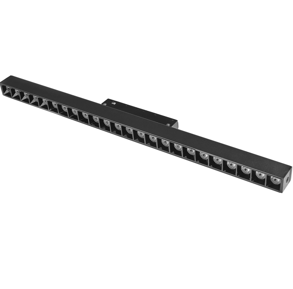 Smart Спот Flex за трак релса, черен, led 24w, 3000k-4000k-6000k, 2400lm, 2930t/24w