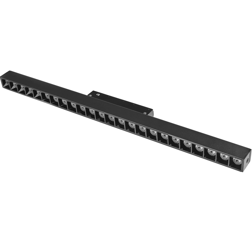 Smart Спот Flex за трак релса, черен, led 18w, 3000k-4000k-6000k, 1800lm, 2930t/18w