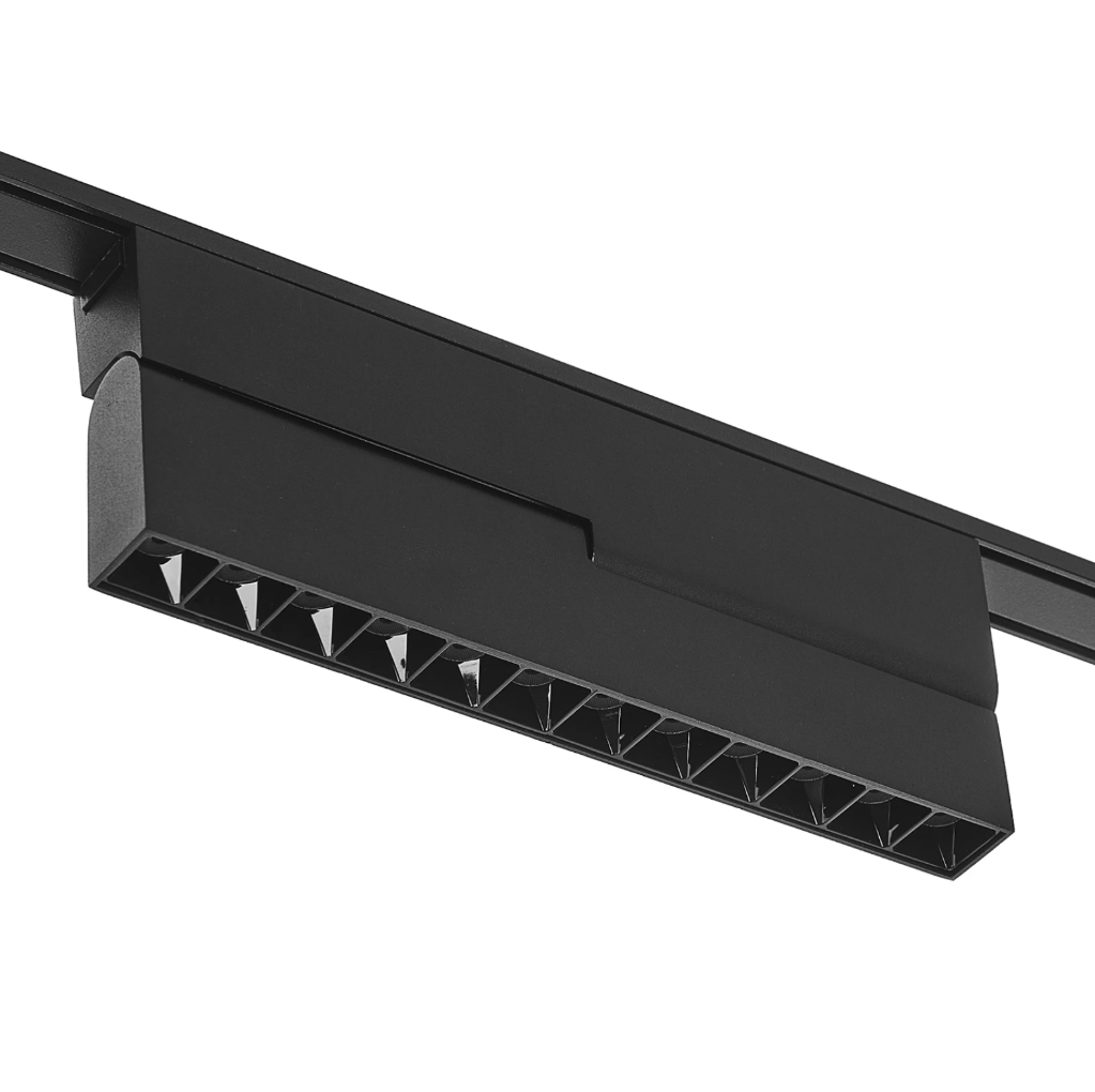 Спот за система Line, черен, led 12w, 4000k, 1200lm, 2907/12w