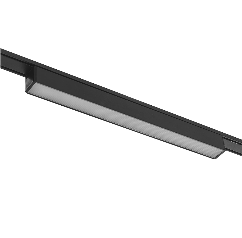 Спот за система Line, черен, led 12w, 4000k, 1200lm, 2903/12w