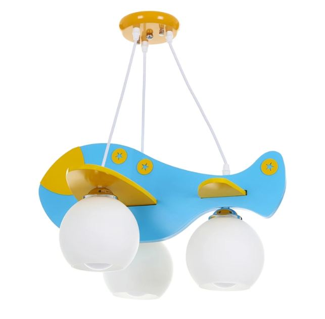 Полилей plane, син, 3xе27, 2250