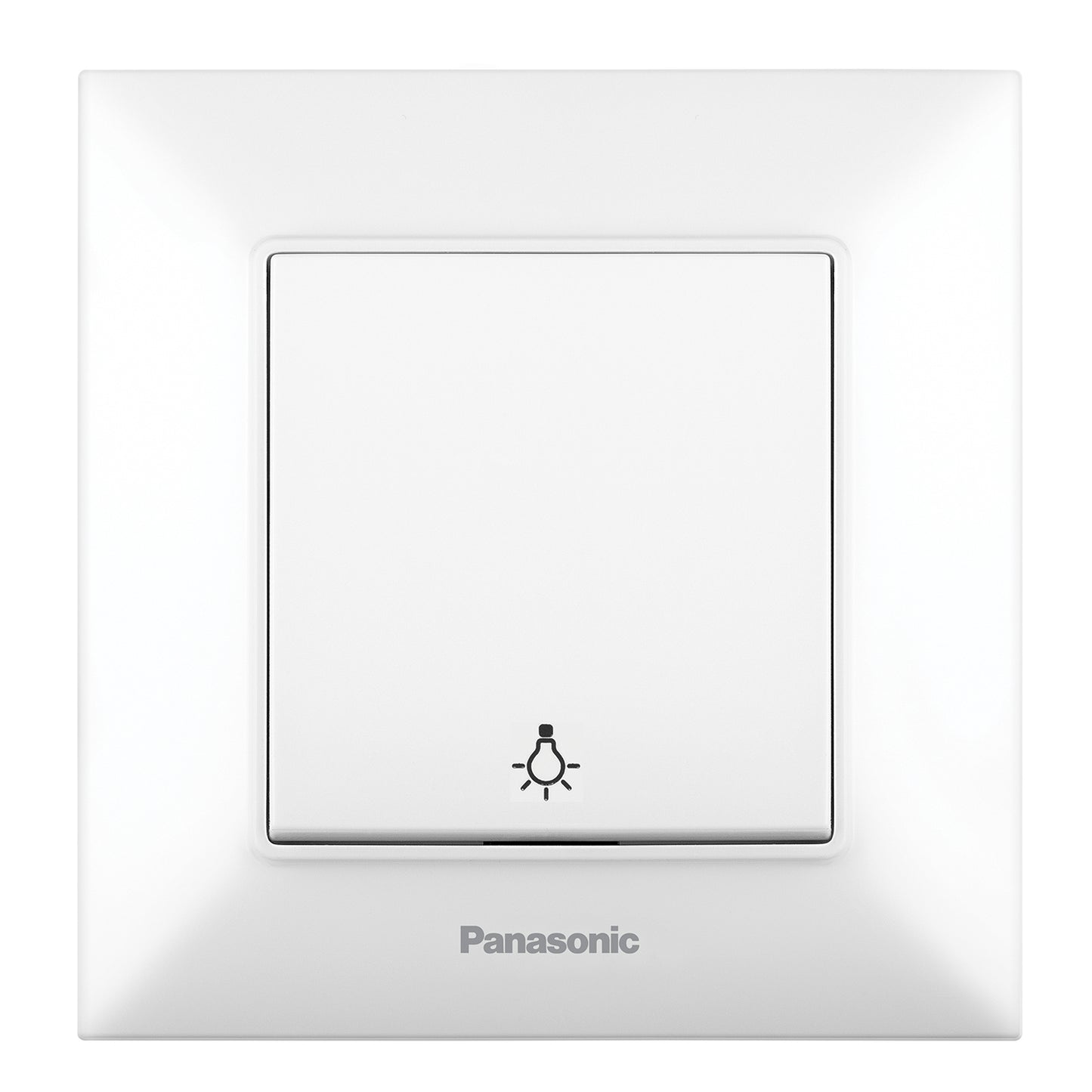 PANASONIC - Бутон със символ осветление Panasonic Arkedia Slim бял WNTC0016-2WH